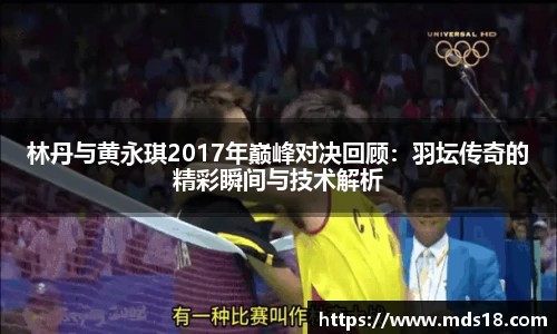 林丹与黄永琪2017年巅峰对决回顾：羽坛传奇的精彩瞬间与技术解析