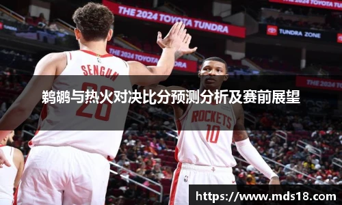 鹈鹕与热火对决比分预测分析及赛前展望